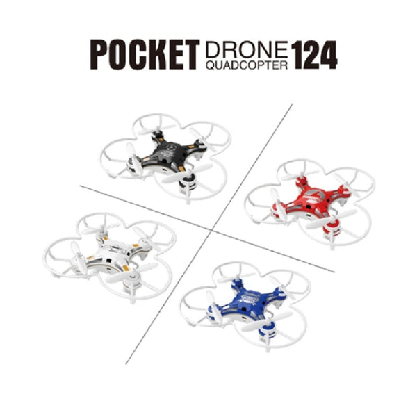 New Hot Sale FQ777-124 Pocket Drone 4CH 6Axis Gyro Quadcopter With Switchable Controller RTF Remote Control Helicopter Toys