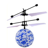 RC Toy EpochAir RC Flying Ball Drone Helicopter Ball Built-in Shinning LED Lighting for Kids Teenagers Colorful Flyings