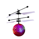 RC Toy EpochAir RC Flying Ball Drone Helicopter Ball Built-in Shinning LED Lighting for Kids Teenagers Colorful Flyings