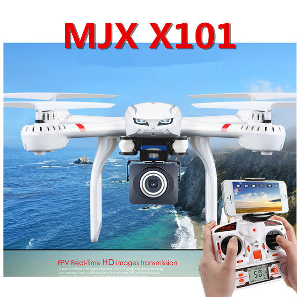 MJX X101 Quadcopter 2.4G RC drone/drone rc helicopter 6-axis gyro can add C4005 c4008 camera(FPV) vs JJRC H16 Tarantula x6 V686G